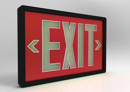 Betalux Exit Sign