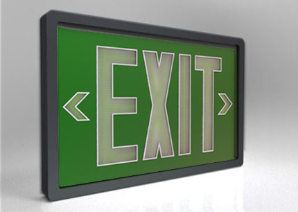 Betalux Exit Sign