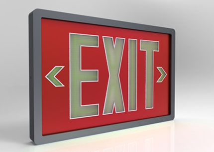 Betalux Exit Sign