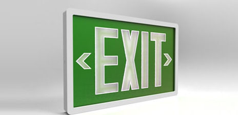 Betalux Exit Sign