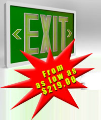 Betalux Exit Sign